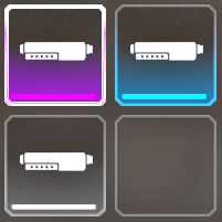 screenshot of all the current barrel stabilizers in the game