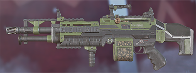 screenshot of the Spitfire Heavy LMG